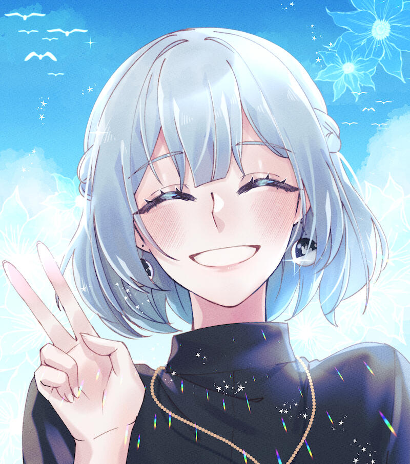 Skye peace by @Astariia11