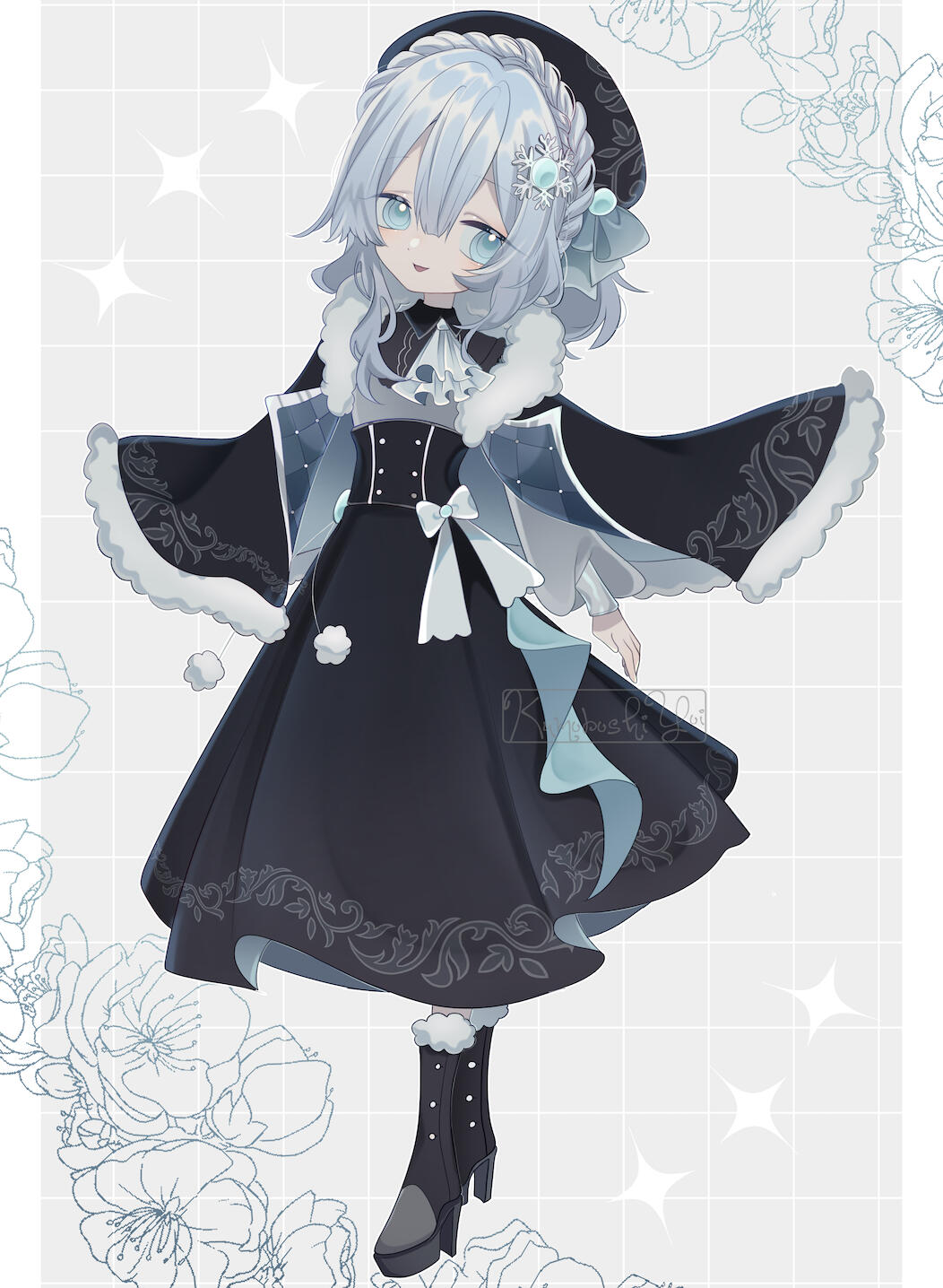 Skye 2.0 outfit (art and design) by @KumoboshiYoi